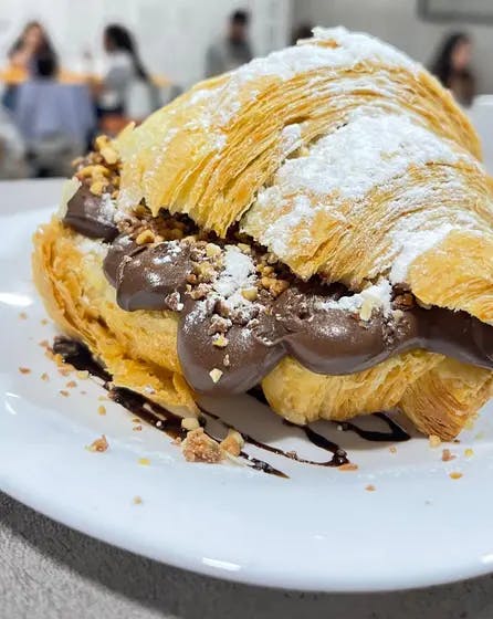 Croissant de Nutella y Mani