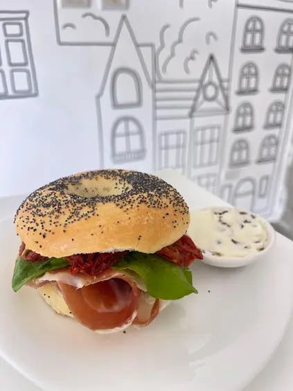 Bagel de Jamon Crudo